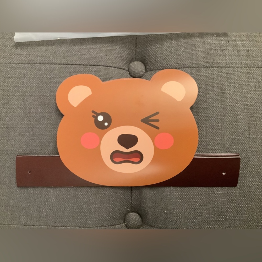 Cute Bear Wall Hook for Kids